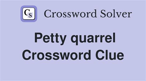 quarrel crossword clue|Reconcile after a quarrel